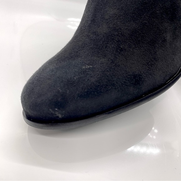 𝅺faith Mule Black Suede Round Toe 8 - Picture 7 of 8